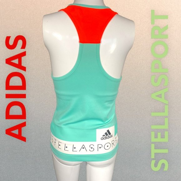 💋 4 FOR $50 /ADIDAS STELLASPORT ATHELETIC TANK (SZ SMALL) (NWOT) - Picture 4 of 6